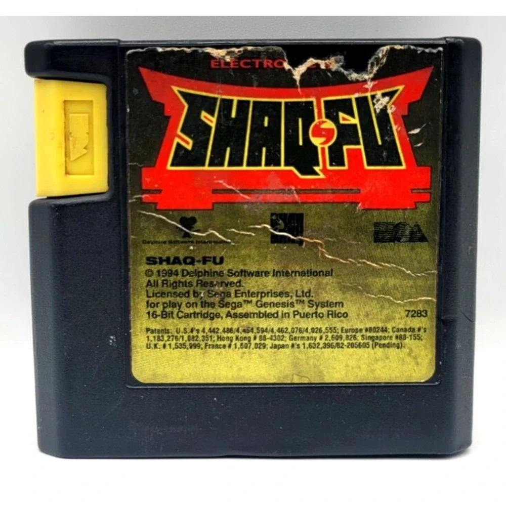 Shaq Fu‎ (Sega Genesis) EA ORIGINAL